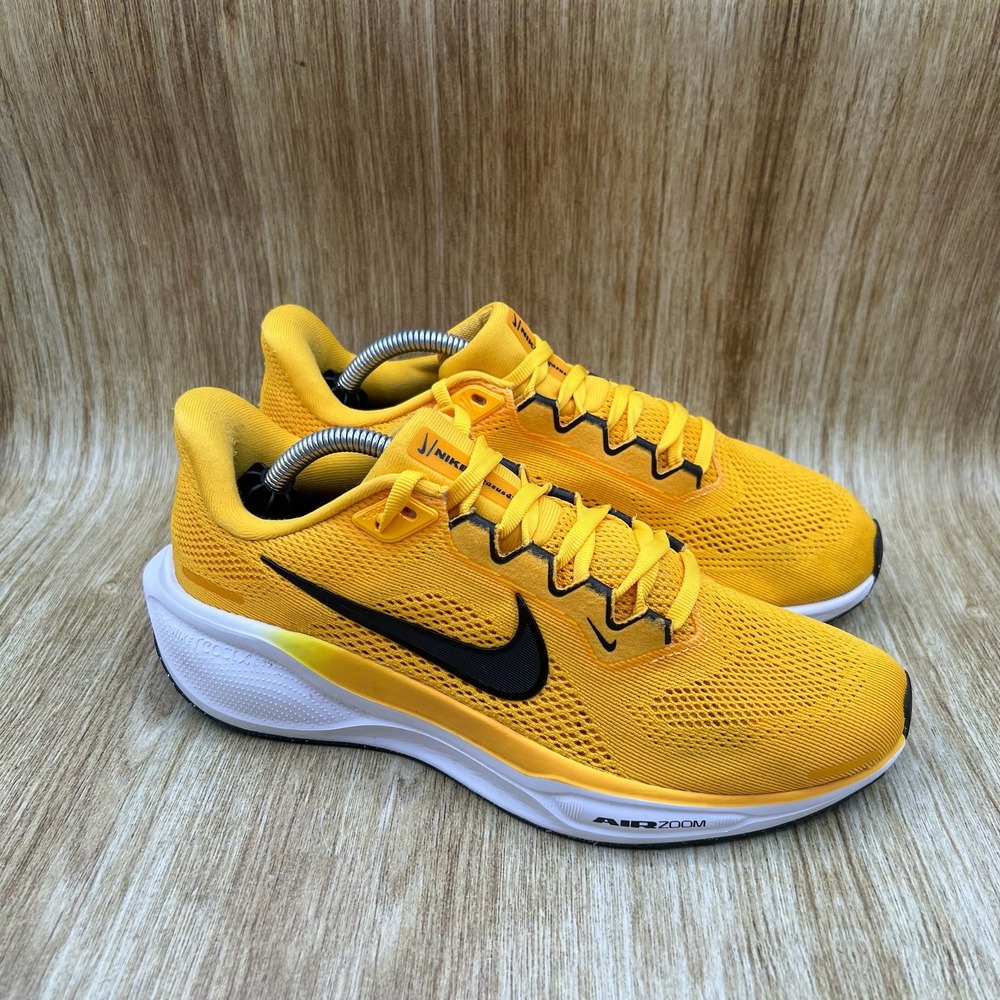 Nike Air Zoom Pegasus 41 TB Women's 7.5 Yellow Black Running Sneakers HF1538-700